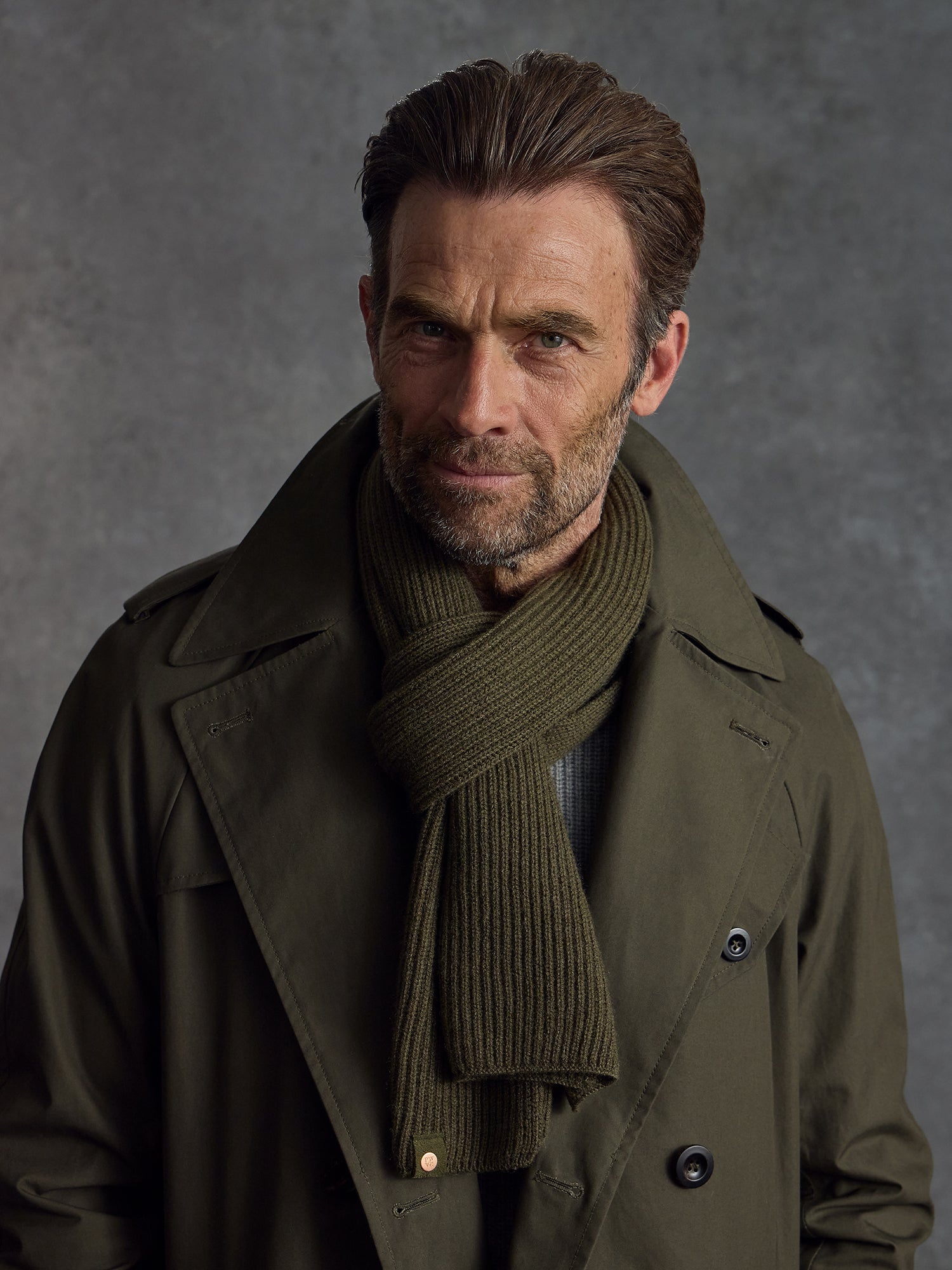 The Commando Scarf Green