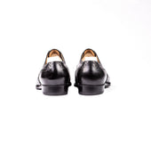Long Wing Full Brogue Derby In Crust Calf Leather
