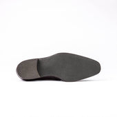 Chukka Boots With Straight Topline In Midnight Burgundy Crust Calf
