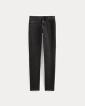 The Athletic 4-Way Stretch Organic Jean | Uniform | Washed Black