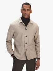 Overshirt Herringbone