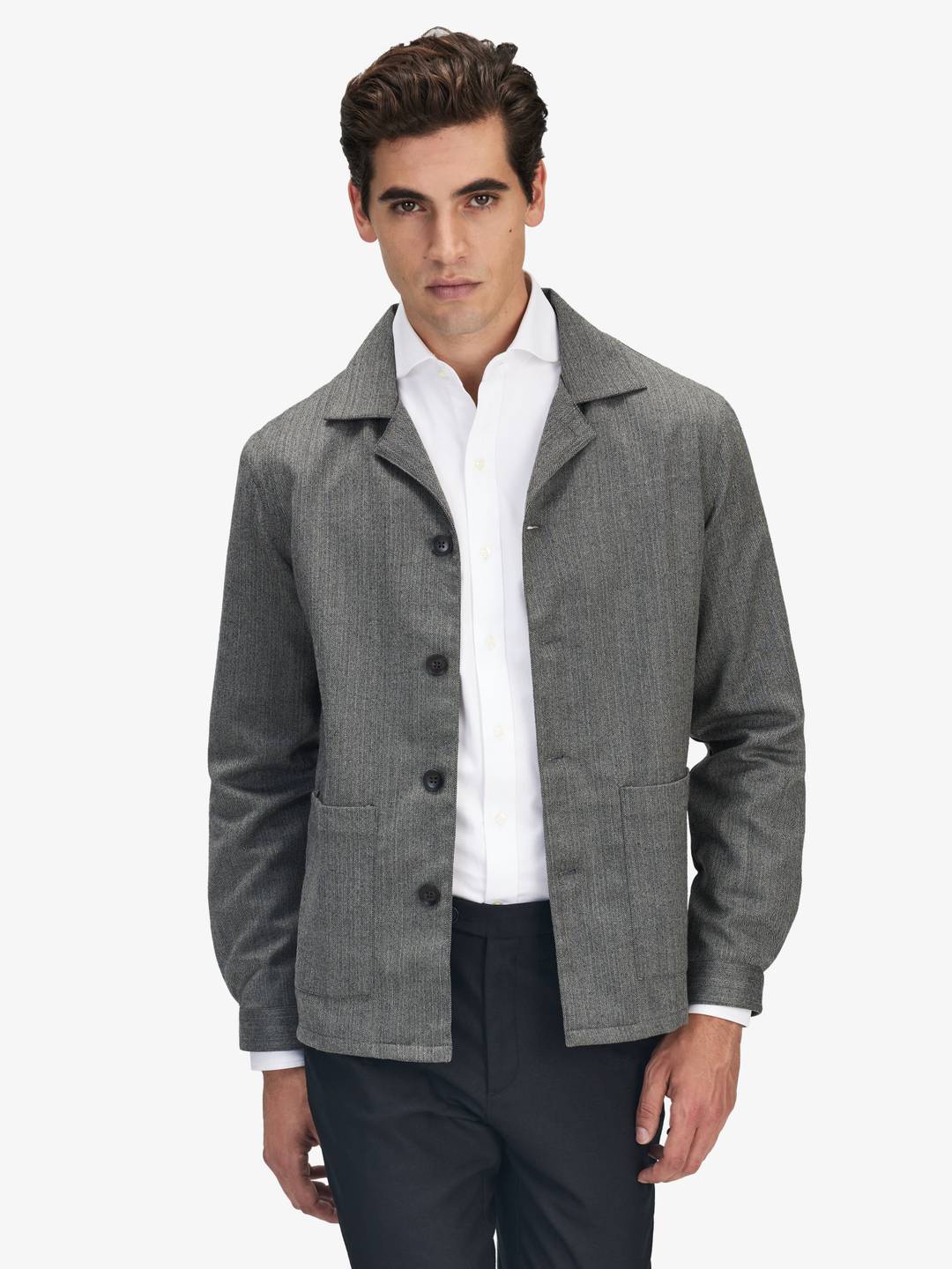 Overshirt Herringbone
