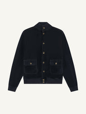 VINCENTE SUEDE BOMBER JACKET