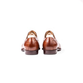 Slightly Rounded Wingtip Oxford In Mid Russian Calf