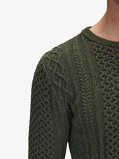 Crew Cable Sweater