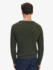 Crew Cable Sweater
