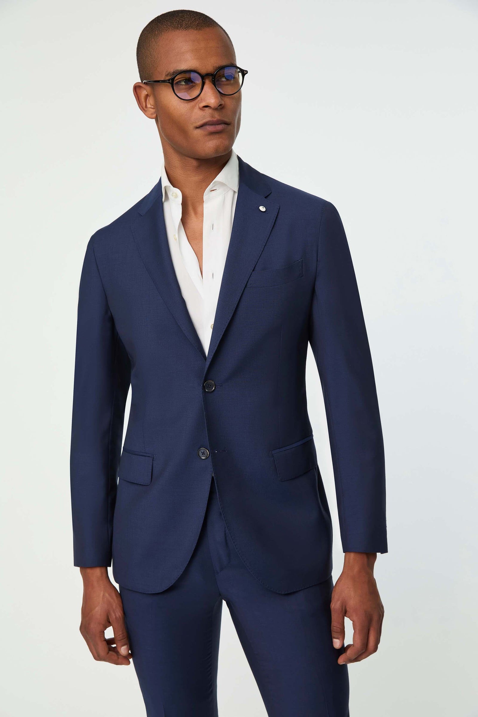 Giacca Duetto James Monopetto Blu Elettrico