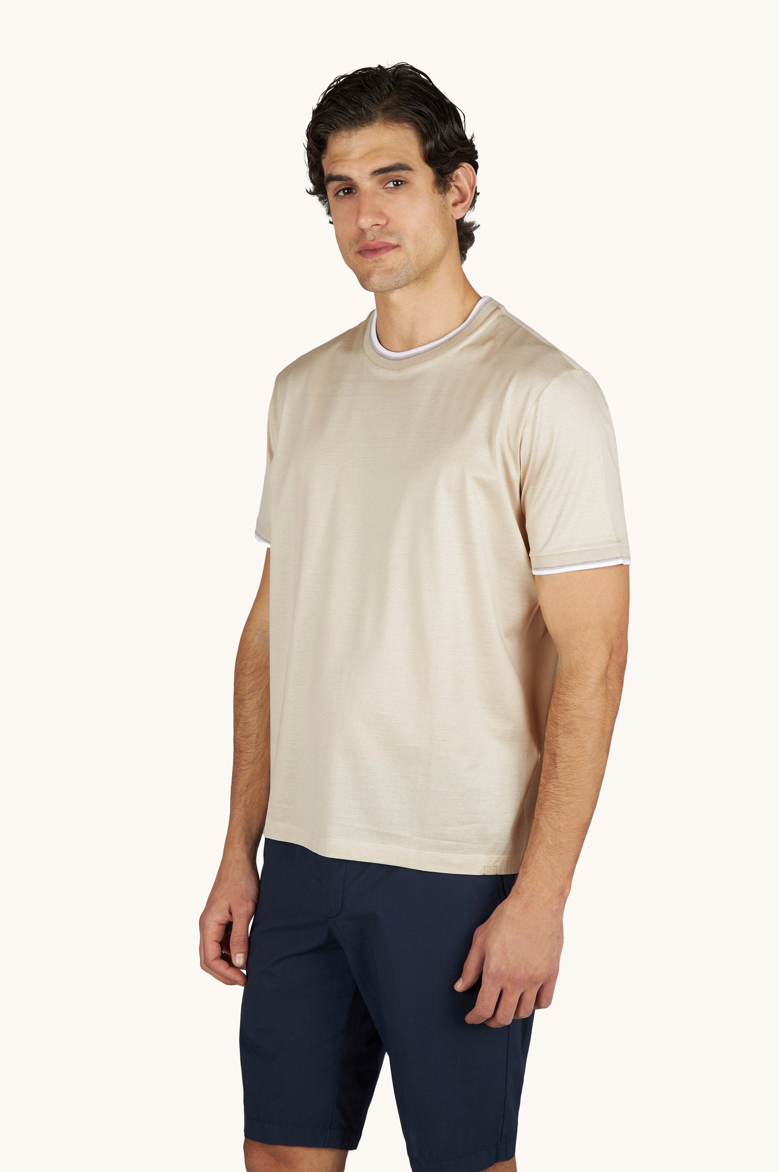 Double Mercerised Cotton Jersey T Shirt