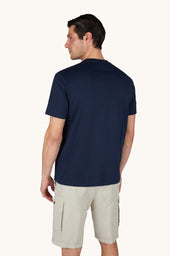 Lightweight Cotton Jersey T Shirt With Print