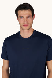 Lightweight Cotton Jersey T Shirt With Print