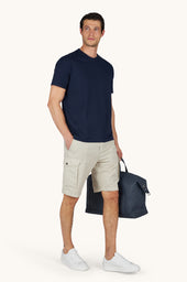 Lightweight Cotton Jersey T Shirt With Print