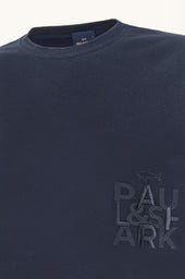 Cotton Jersey T Shirt With Embroidery