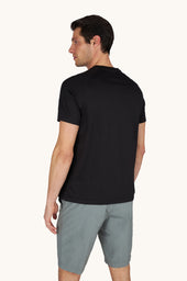 Cotton Jersey T Shirt With Embroideries