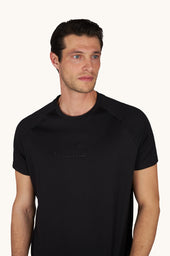 Cotton Jersey T Shirt With Embroideries
