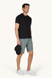 Cotton Jersey T Shirt With Embroideries