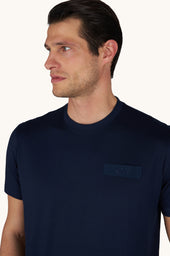 Structured Cotton Jersey T Shirt