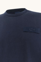 Structured Cotton Jersey T Shirt