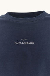 Cotton Jersey T Shirt With Print