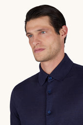Pure Linen Jersey Shirt