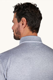 Double Mercerised Cotton Jersey Polo With Pocket