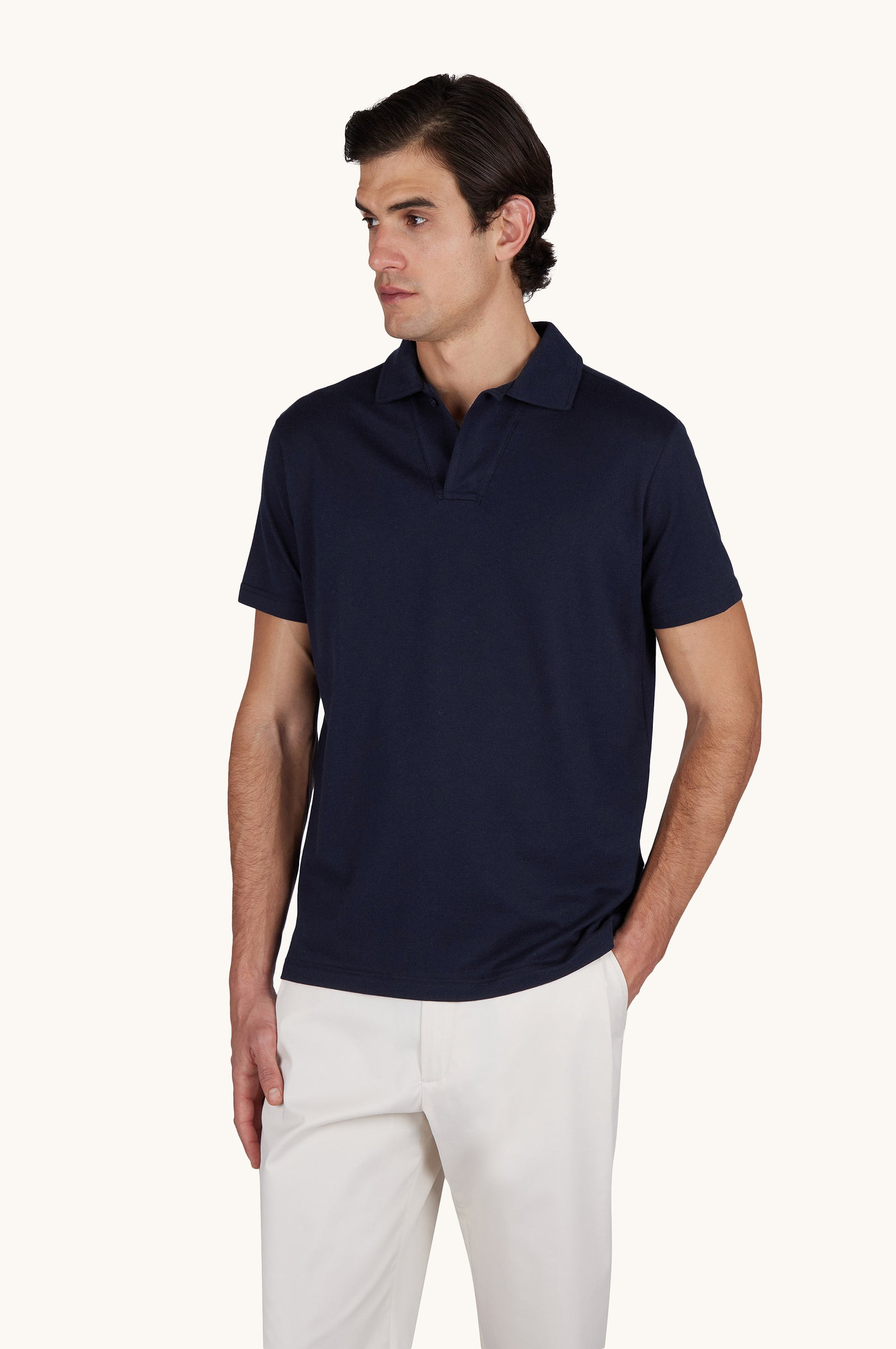 Polo In Cotton And Cashmere
