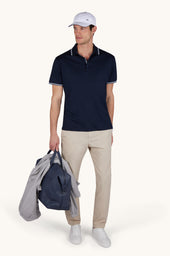 X Soft Polo Shirt In Cotton Interlock