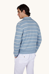 Crew Neck Sweater In Linen And Cotton Urukai