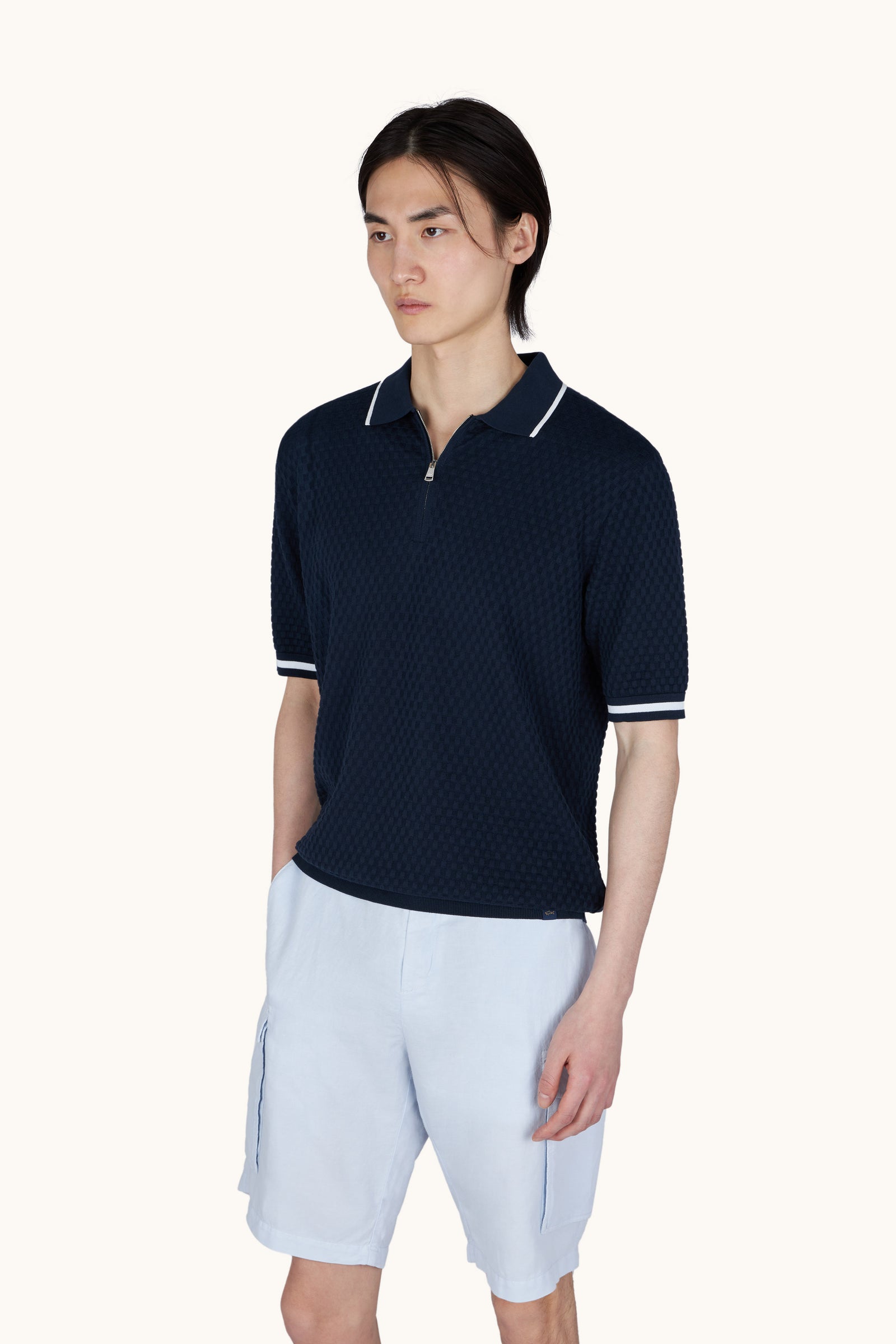 Polo In Piuma Cotton