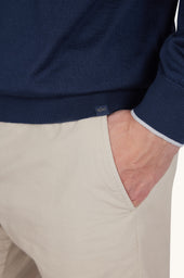 Polo In Cashmere And Silk Jaipur