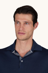 Polo In Cashmere And Silk Jaipur