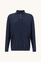 Polo In Cashmere And Silk Jaipur