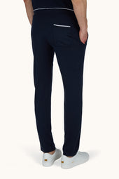 Leisure Pants In Wool And Silk Knit