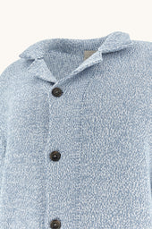 Cardigan In Piuma Cotton