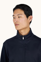 Hybrid Jacket In Wool And Silk