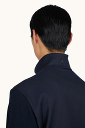 Hybrid Jacket In Wool And Silk
