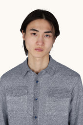 Overshirt In Linen And Urukai Cotton