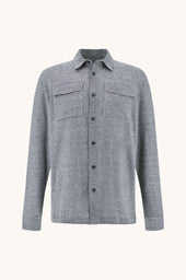 Overshirt In Linen And Urukai Cotton