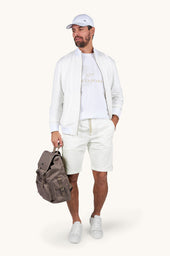 X Soft Bermuda Sweatshorts In Active Fleece Cotton
