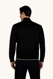 Zip Up Sweatshirt In Active Fleece Cotton
