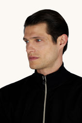 Zip Up Sweatshirt In Active Fleece Cotton