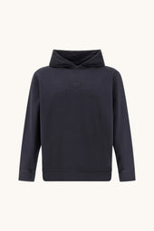 Hoodie In Active Fleece Cotton