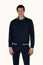 Bomber in cashmere