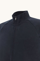 X Soft Zip Up Sweatshirt In Cotton