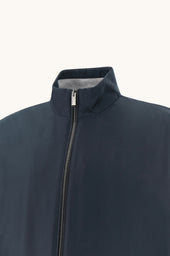 Typhoon Silk Jacket With Aqualeather Suede Details