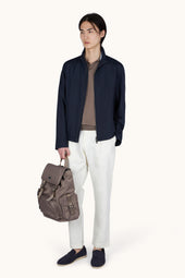 Typhoon Silk Jacket With Aqualeather Suede Details