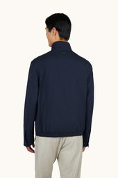 Jacket In Wool And Silk