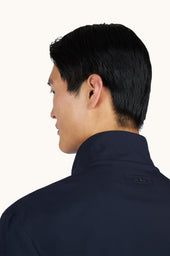 Jacket In Wool And Silk
