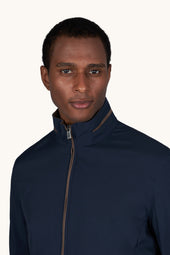 Typhoon Platinum Jacket With Alcantara Details