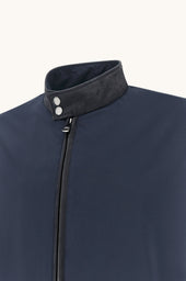 Typhoon Platinum Jacket With Aqualeather Suede Details