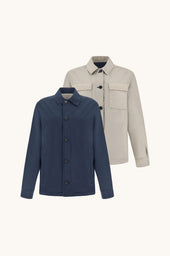 Reversible Overshirt Typhoon Platinum